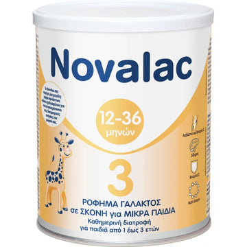Novalac 3 Γάλα σε Σκόνη 12-36 Μηνών 400g